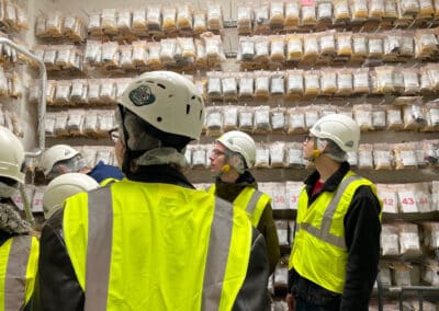 visite de l'usine de nutrition animale